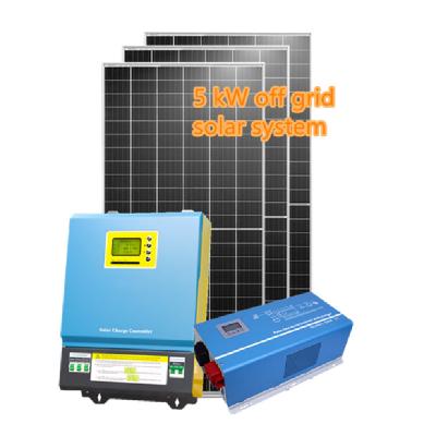 China CDS China Solar Home Solar Power System 5kw Off Grid All In One System 48v Off Grid Solar System for sale