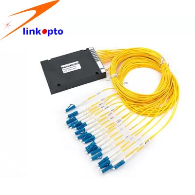 Chine Multiplexeur en forme de boîte de couleur de la Manche de l'ABS CWDM 16 avec la fibre des connecteurs 3.0mm de LC/UPC à vendre