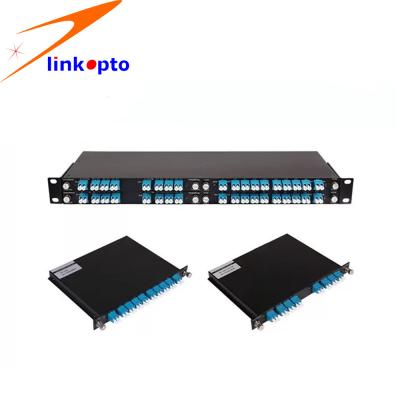 China Multiplexor de Cwdm del diseño compacto, multiplexor de canal 16 con el pote del monitor en venta