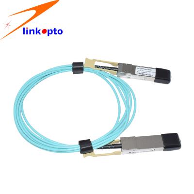 중국 Pluggable OM2 25G SFP28 AOC는 Cisco 겸용성을 가진 5 미터에 케이블을 답니다 판매용