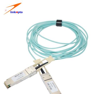 China 3.3V voeding 2 Meter Optische Kabel, Pluggable Kabels van 100G Cisco Aoc Te koop