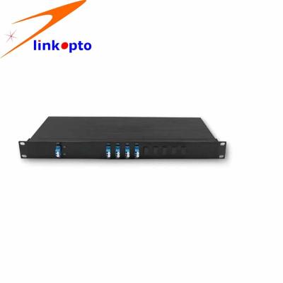 China Lc-/UPC-CWDM Faser-Optikmehrfachkoppler, 1270 - Mehrfachkoppler des Hafen-1610nm 4 zu verkaufen