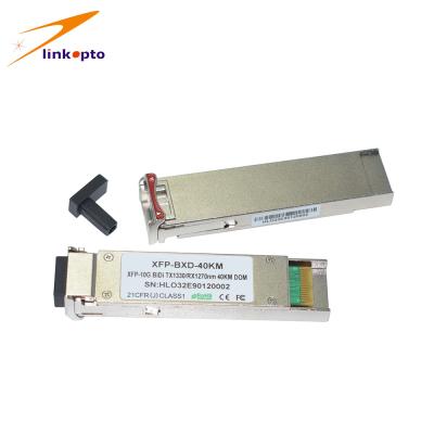 Κίνα Μονοκατευθυντική ενότητα Tx1330 LC BIDI 10G XFP/συμβατό σύστημα Rx1270nm 60km με τη Cisco προς πώληση