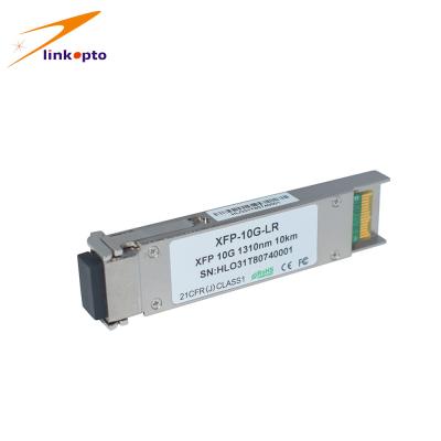 Κίνα Διπλή οπτική ενότητα LC Cisco 10g Xfp LR, μήκος κύματος συνδετήρων 1310nm ινών 20km Xfp προς πώληση