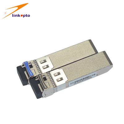 中国 単信LC二方向10G SFP+モジュールの単一3.3V供給Tx1270/Rx1330nm 販売のため