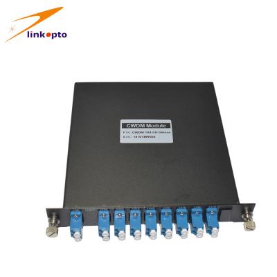 China O Multiplexer alto de Cwdm MUX DEMUX do isolamento, Multiplexer de canal 4 personalizou o comprimento da fibra à venda