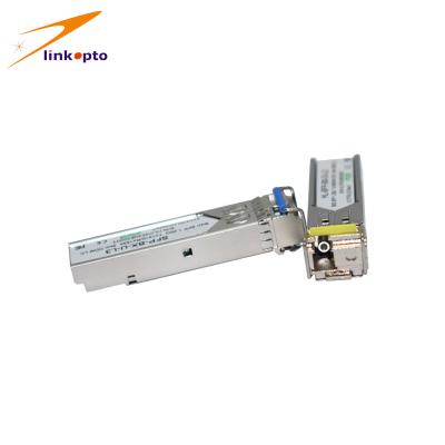 China Simplex-Module Rx1550nm Sc ROHS 3km 1.25G BIDI SFP zu verkaufen