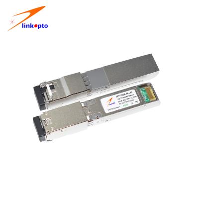 China Enige LC-Schakelaarbidi SFP+ 1490/1550nm 80KM LC DOM SFP Modules Te koop