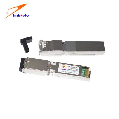 China SFP+ 10G 1490/1550nm 80KM LC Module DOM BIDI SFP zu verkaufen