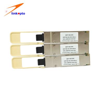 Chine Émetteur-récepteur optique du module 40G QSFP+ d'émetteur-récepteur de fibre de QSFP28 40G SR4 850nm à vendre