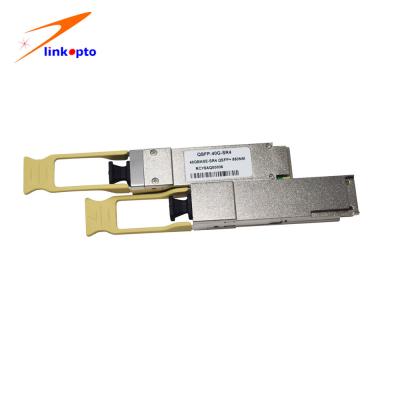 中国 熱い40G QSFP28 MMF 850nm 100M VCSEL PIN DDM QSFP MPOのコネクターの光学モジュール 販売のため