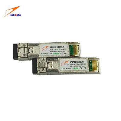 China De Vezel Optische Zendontvanger 1550nm 40km van ER van de Dulplexlc SFP+ 10G Basis Te koop