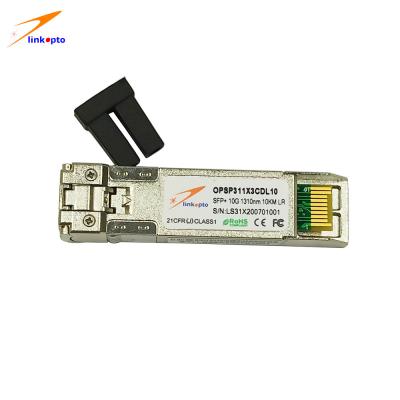 China Módulo de fibra óptica del módulo de 1310NM EL 10KM LR DFB+PIN 10G SFP+ en venta