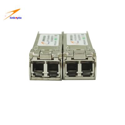 China 10G SFP 10 Gigabit 80km Gbic-Enige Wijze van de Vezel de Optische Zendontvanger Te koop