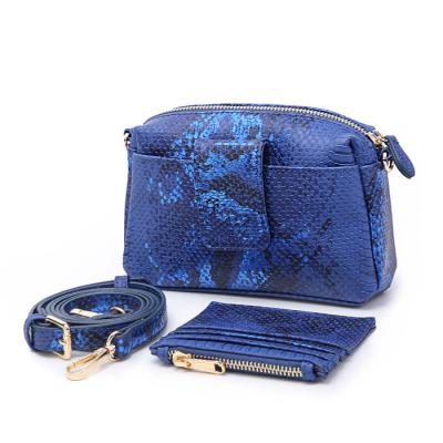 China Fashion Middle East Hot Sales Snake Pattern Women's Telephone Bag Small Chain Shoulder Cross - Body Bag for sale