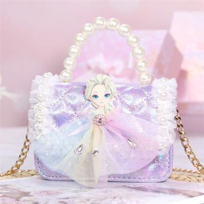 China 2021 Cute Little Girls Mini Purse Bag Women Luxury Fashionable Purse For Kids Design Little Kids Cross - Body Purses for sale