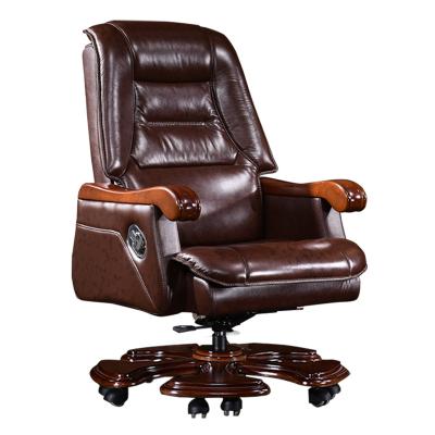 China Popular High Quality Massage Our Own Manufacturer Cheaper Office Wheel Chair Leather Executive for sale