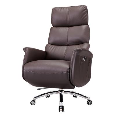 China Electric Lie + USB Charging Factory Directly Supply Eco Simple Luxury Leather Office Chair High Durable Cost Effective for sale