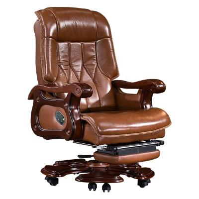 China China Guangdong New Product Furniture New Product Leather Executive Computer Chair Ergonomic Foot Massage Chair Office Massage Chair for sale