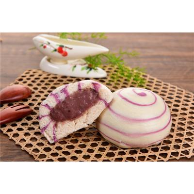 China Cooked No Meats Best Price Frozen Dim Sum Food Packaging Bag Steamed Taro Bun for sale