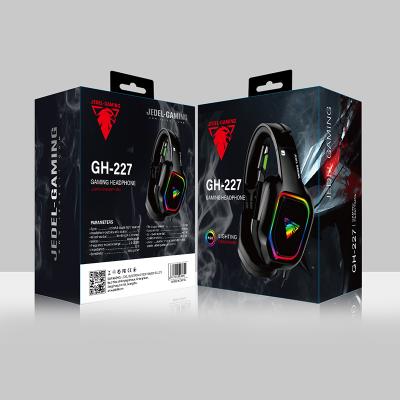 China Popular Headband Jedel Stereo Gaming Headset RGB Gamer Earphones OEM Headset for Applications such as Mobile Phone, Computer, Voice, PC for sale