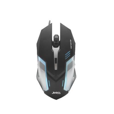 China RGB GAMING MOUSE 7d Jedel Gaming Mouse Wired Mouse Mute Gamer Mice 6 Buttons USB Computer Luminous Mouse For Computer PC Laptop UV Coating OEM for sale