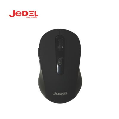 China Jedel Desktop Radio Mouse 1600 DPI 3 Buttons USB 2.4GHz Unification Optical Mouse Receiver Desktop Portable Gaming Mice Desktop Laptop for sale