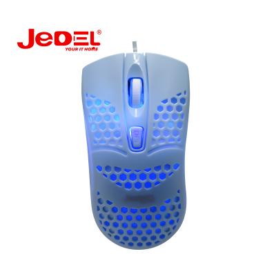 China PC Game 3200DPI Computer Mouse RGB Gaming Mouse 3D Wire Jedel Beautiful Cavity Design LED Programmable Adjustable Light PC Color OEM for sale