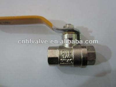 China ALLOY zinc ball valve 1/4 DN8 threaded ball valve for sale