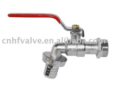 China Brass type brass bibcock, hydraulic control valve, water valve, SANWA faucet for sale