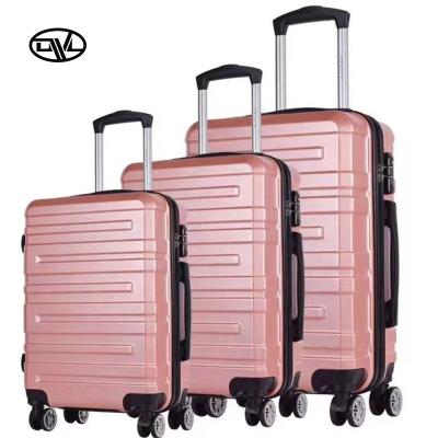 China 2022 PC Design Koffer Polycarbonate PC Cabin Size Carry On Trolley Suitcases Travel Luggage for sale