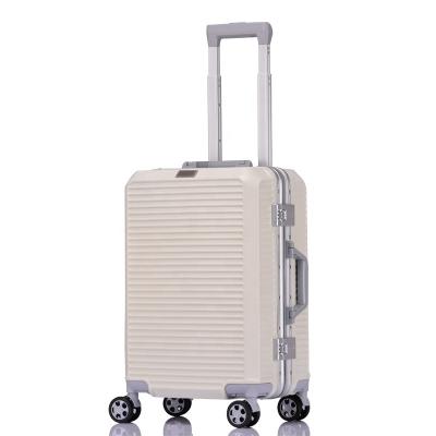 China Hot-selling High Grade Classic Business Durable PC 20 Inch PC Travel Luggage Trolley Bag With TSA Lock for sale