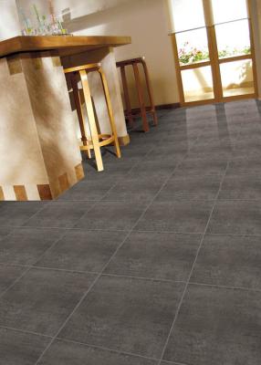 China Formaldehyde free 2.5mm Dry Back Vinyl Tile , 12x12 Self Adhesive Vinyl Floor Tile for sale