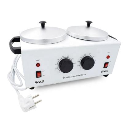 China Hair Removal Beauty Salon Pot Dual Waxing Cast Iron Depileve Heater Paraffin Wax Heater for sale