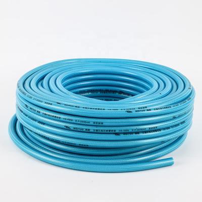 China Agricultural PVC Pesticide Chemical Spray Hose High Pressure Braided Hose 3 Layers 8.5mm BP 200BAR for sale