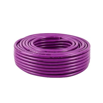 China 8.5mm PVC 3 Layers High Pressure Braided Pesticide Hose Agricultural Chemical Spray Hose for sale