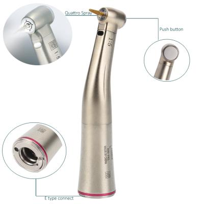 China Clinic Dental fiber optic Ti X95L Max Quattro spray 1:5 dental handpiece 1:5 increasing angle counter for sale