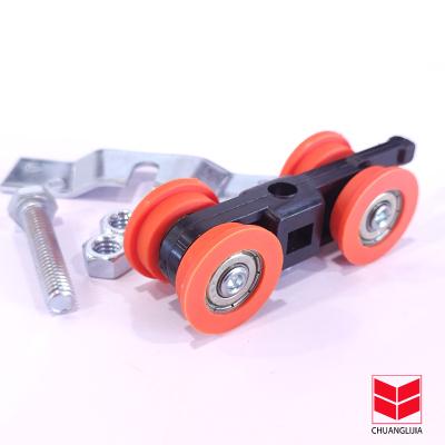 China CLJ Traditional Hot Sale Quality Perfect Roller Wheels And Sliding Roller Fittings For Sliding Door System And Furniture for sale