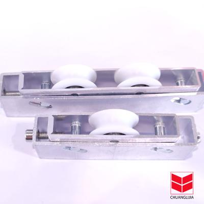 China CLJ South America Windows Modern Aluminum Roller Accessories Roller And Window Guide Rollers Zinc Alloy Sliding Wheel for sale