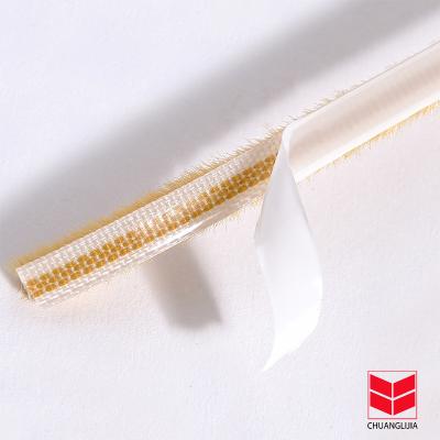 China Modern CLJ Wool Window Seal Strip Adhesive Weatherstrip for Sliding Door for sale