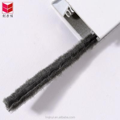 China Sealing Strip Woolpile Blank Grey, Gold Color Other Door And Window Accessories Sealing Strip With Adhesive Types Of Window And Door for sale