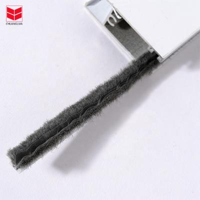 China Chuanglijia Modern Wool Weatherstrip / Weatherstrip Door / Window Channel Wool Pile Weatherstrip With Flap for sale