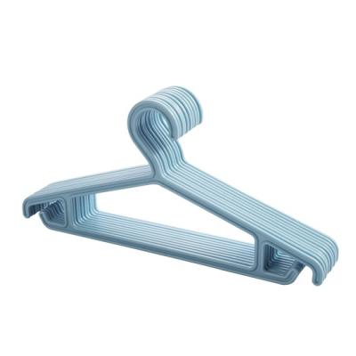 China Modern Manufacturer Assorted Colors Baby Kids Children Dress Plastic Clothing Hanger for sale