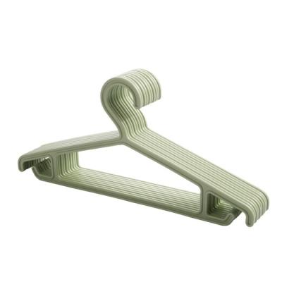 China Modern Manufacturer Assorted Colors Baby Kids Children Dress Plastic Clothing Hanger for sale