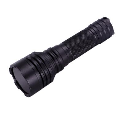 China High power UV365nm industrial professional blacklight rechargeable flashlight 365nm LED M45 12W instant light UV flashlight for sale