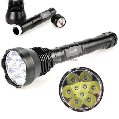 China Trustfire TR-9T6 9x XM-L T6 LED Emergency 5-Mode Flashlight High Power Torch For Camping Hiking for sale