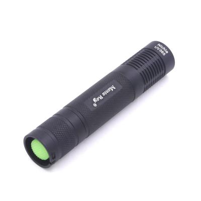 China Emergency Manta Ray S9 Nichia 365nm 6w UV Light Led EDC Flashlight for sale