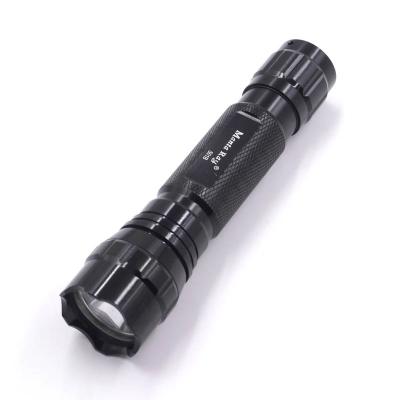 China Camping 501B IR 850nm 4-Core LED Flashlight Night Vision Radiation Gun Light Infrared Red Torch for sale