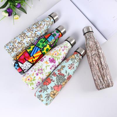 China Viable Your Logo Branded Promotional Shatterproof Stainless Steel Water Bottle for sale