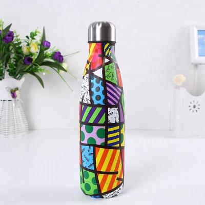 China 2020 Sustainable Hot Selling Custom Logo Double Sided Vacuum Stainless Steel Water Bottle for sale